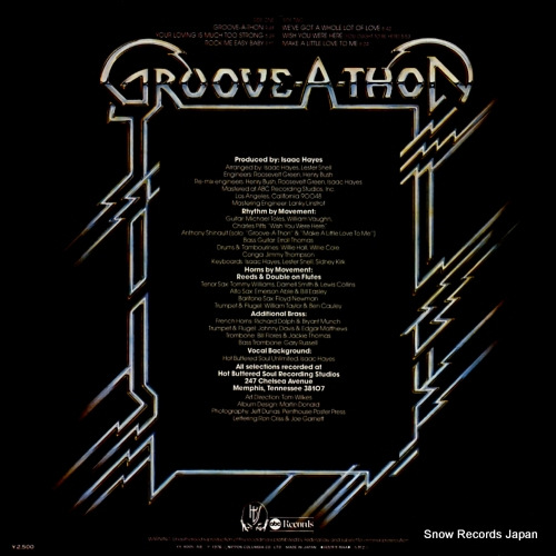 HAYES, ISAAC groove-a-thon YX-8005-AB