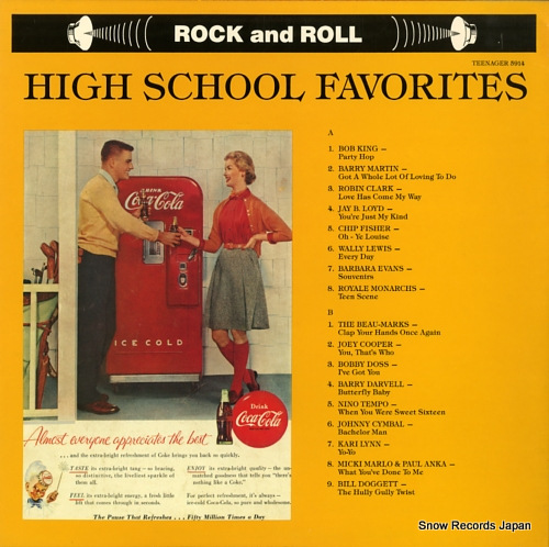 V/A let's go rocking with the high school favorites TEENAGER5914