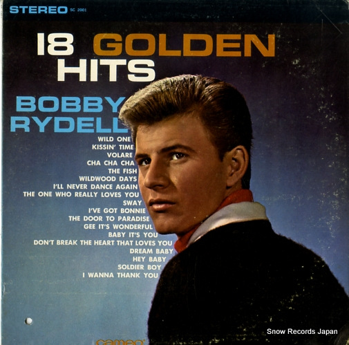 RYDELL, BOBBY 18 golden hits SC2001