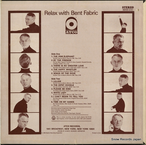 FABRIC, BENT relax with bent fabric SD33-221