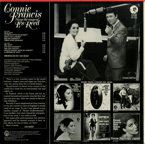 ˡե󥷥 sings the songs of les reed SE4655