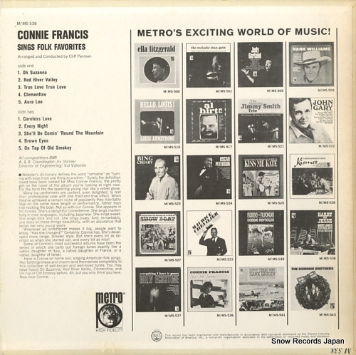 ˡե󥷥 sings folk favorites MS538