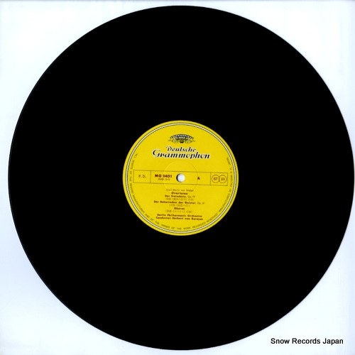 KARAJAN, HERBERT VON weber; overtures MG2401