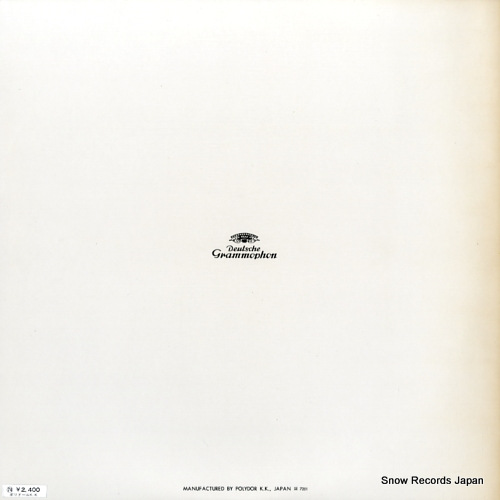 KARAJAN, HERBERT VON mendelssohn; symphony no.3 in a minor, op.56 MG2304