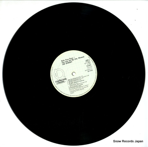 DORSEY, LEE ride your pony/get out of my life woman LLP5173
