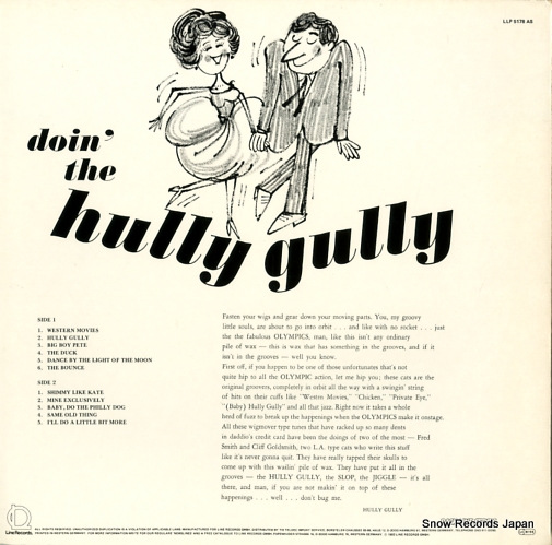 OLYMPICS, THE doin' the hully gully LLP5178
