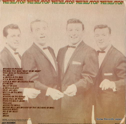 FOUR ACES, THE the best of the four aces MCA2-4033