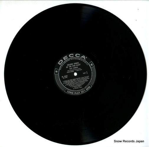  golden songs of tin pan alley DL8835