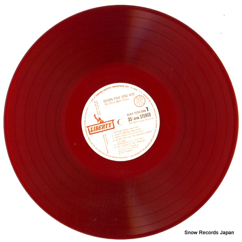 SINGERS, JOHNNY MANN golden folk song hits SLBY1036