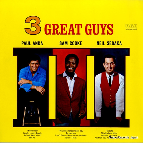 ANKA, PAUL / SAM COOKE / NEIL SEDAKA 3 great guys NL89456