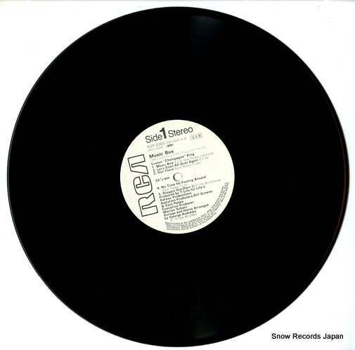 KING, EVELYN music box RVP-6363