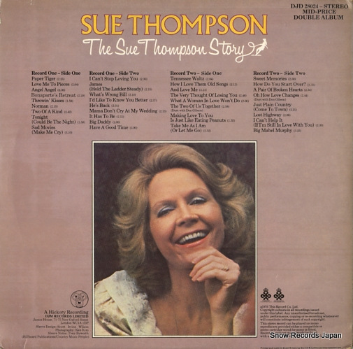 THOMPSON, SUE the sun thompson story DJD28024