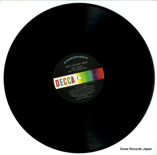 MARTIN, GRADY songs everybody knows DL74476