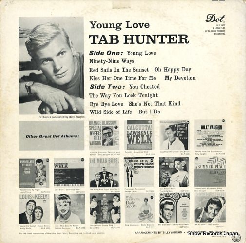 HUNTER, TAB young love DLP3370