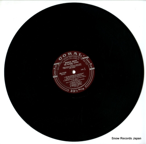 MCGUIRE SISTERS, THE musical magic CRL57180