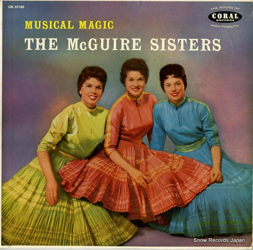 MCGUIRE SISTERS, THE musical magic CRL57180