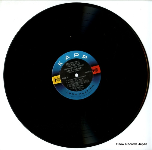 ELLIOTT, JACK are you lonesome tonight? KS-3235