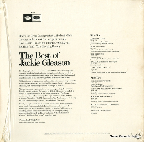 GLEASON JACKIE the best of javkie glaeason SM-2796