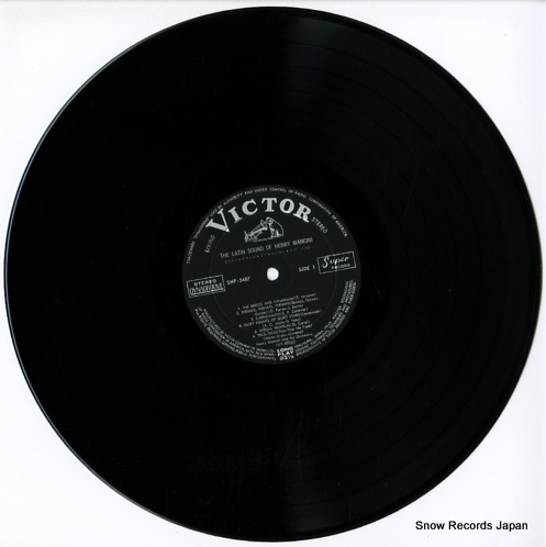 MANCINI, HENRY the latin sound of henry mancini SHP-5487
