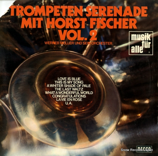 FISCHER, HORST trompeten serenade mit horst fischer ND680