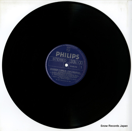 MAURIAT, PAUL chanson d'amour 9120214