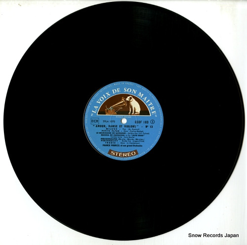 POURCEL, FRANCK amour, danse et violons no.13 GSDF103S