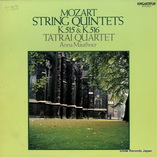 TATRAI QUARTET mozart; string quintets k.515 & k.516 K17C-9337