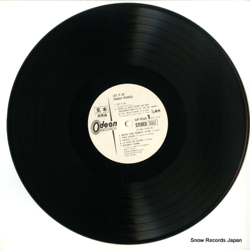 POURCEL, FRANCK let it be OP-9542