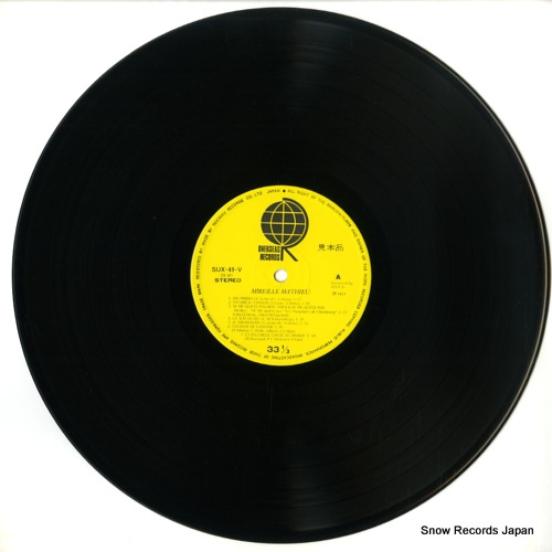 MATHIEU, MIREILLE mireille mathieu SUX-49-V