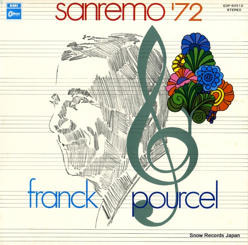 POURCEL, FRANCK sanremo '72 EOP-80512