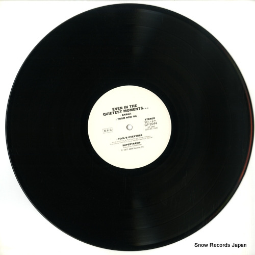SUPERTRAMP even in the quietest moments GP-2044