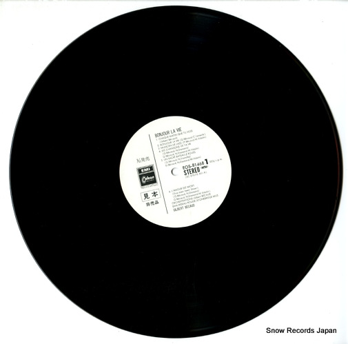 BECAUD, GILBERT bonjour la vie EOS-81468