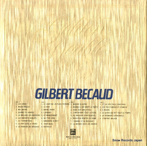 BECAUD, GILBERT gilbert becaud golden double 32 EOS-65009