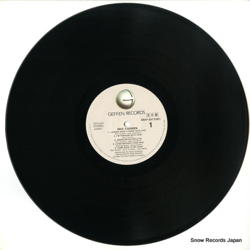 CARMEN, ERIC eric carmen 28AP2977