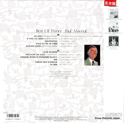 MAURIAT, PAUL best of france 28PP-144