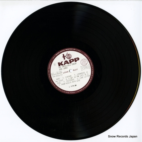 JONES, JACK the impossible dream KP.8105