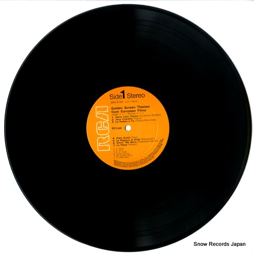 V/A golden screen themes from european films SRA-5134
