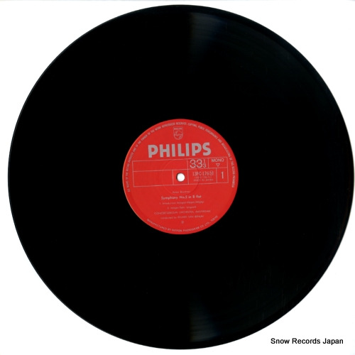 BEINUM, EDUARD VAN bruckner; symphony no.5 13PC-176