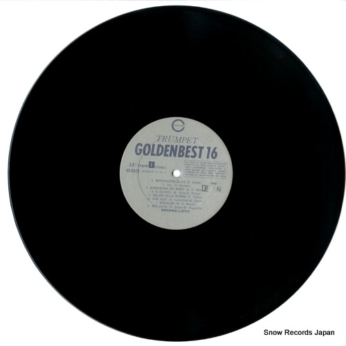 LOPEZ, ANTONIO trumpet golden best 16 GX-5023