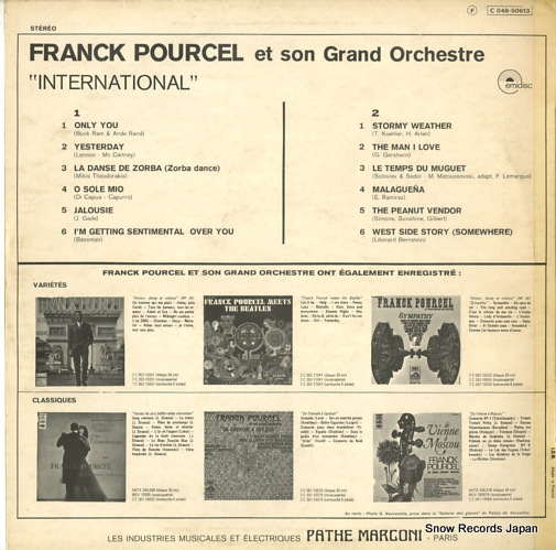 POURCEL, FRANCK international C048-50613