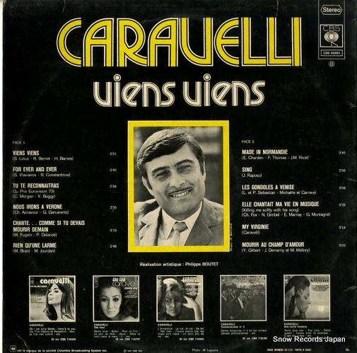 CARAVELLI viens viens CBS65691