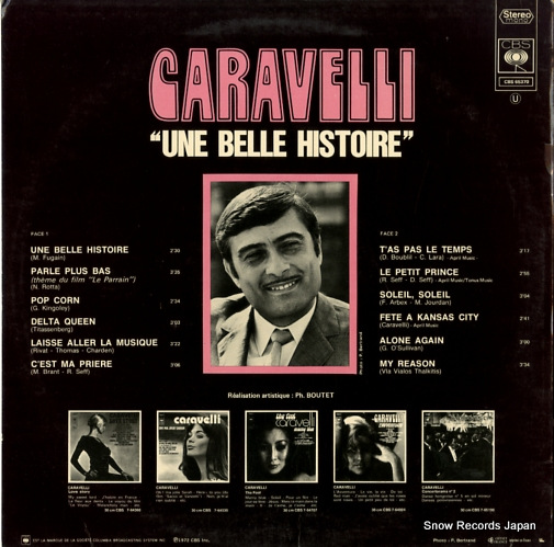 CARAVELLI une belle histoire CBS7-65370