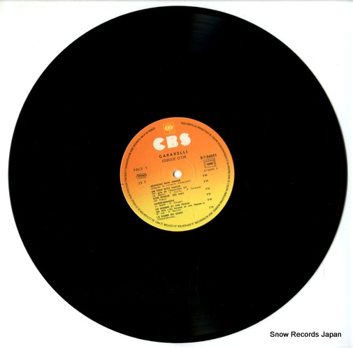 CARAVELLI disque d'or S764243
