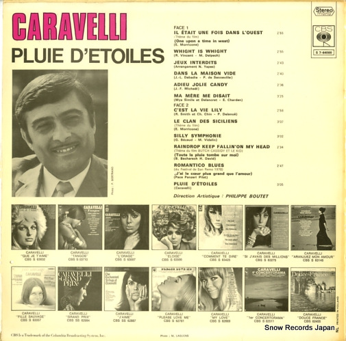 CARAVELLI pluie d'etoiles S7-64000