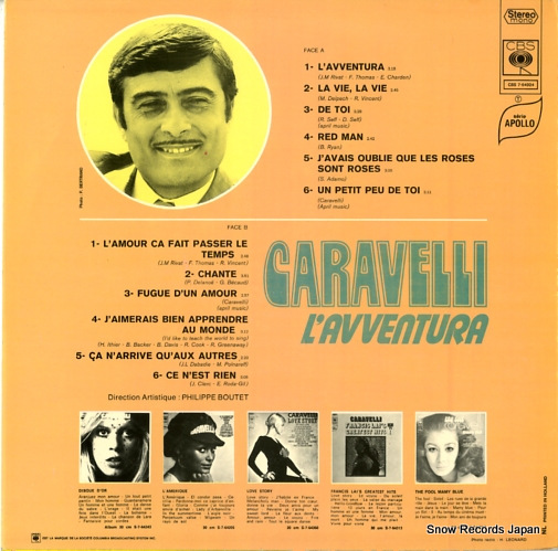 CARAVELLI l'avventura CBS76924