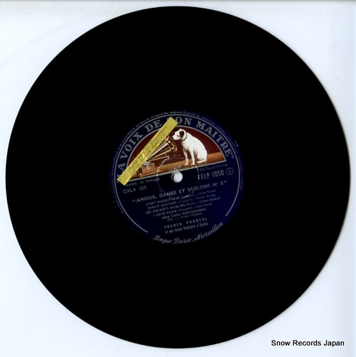 POURCEL, FRANCK amour dancse et violons no.3 FFLP1050