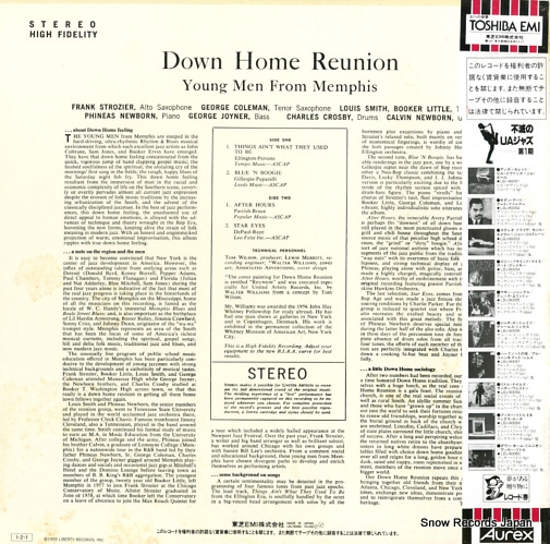 YOUNG MAN FROM MEMPHIS down home reunion LBJ-60060