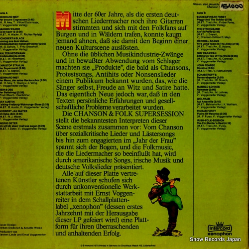 V/A chanson & folk supersession volume 1 26501-7H