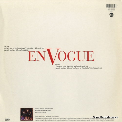 EN VOGUE give it up turn it loose 7567-96070-0