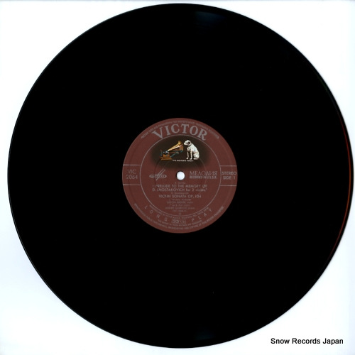 KREMER, GIDON shnitke; prelude to the memory of d.shostakovich for two violins VIC-2064